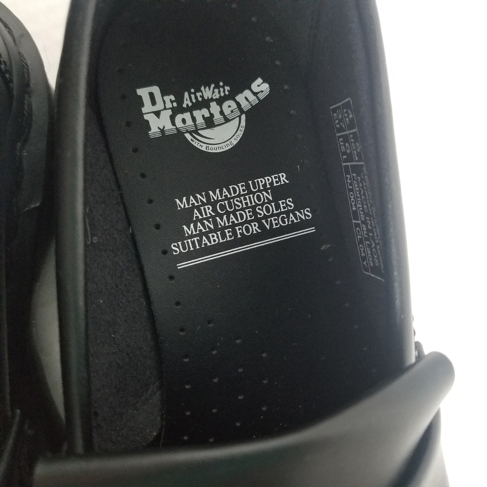 NWT DR MARTENS WOMEN'S ADRIAN QUAD MONO BLACK SIZE 6 - Picture 2 of 16